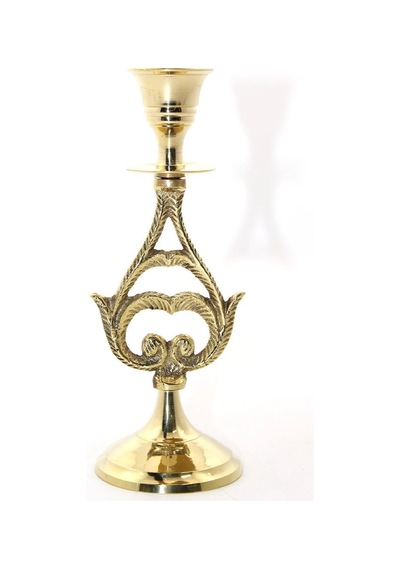 Tedar Tekli Pirinç Şamdan 27768 Najmaddin Standart