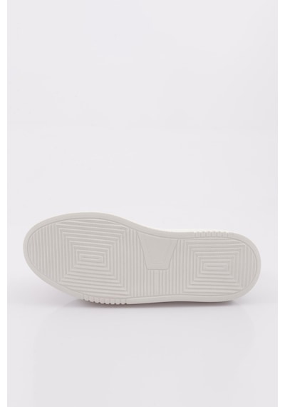Dgn Es861 Kadin Kalin Taban Silver Taşli Sneakers Ayakkabi ES861-2007-R12632 Ten