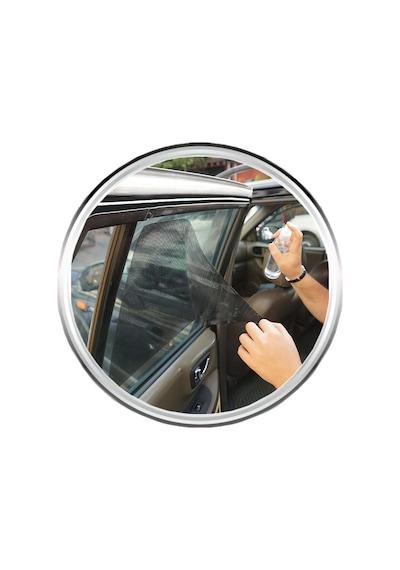 Automix Statik Oto Cam Perdesi Kanallı Güneşlik