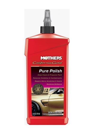 Detail Market Mothers California Gold Pure Polish İnce Çizik Giderici Pasta 473 Ml