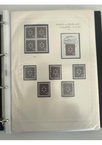 Almanya Pul Ve Zarf Koleksiyonu Albümü 270 Adet - Yabancı Pul 005