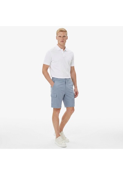 Nautica Erkek Mavi Regular Fit Kargo Şortdüzk65068t