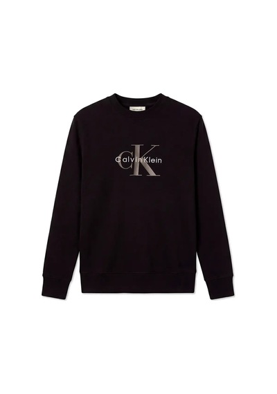 Calvin Klein Cl Ls 350terry Mnlg, Ub1 Siyah Erkek Sweatshirt