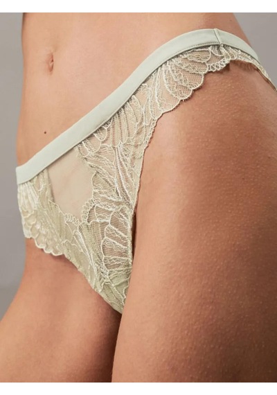 Calvin Klein Thong, Ll5 Yeşil Kadın Tanga