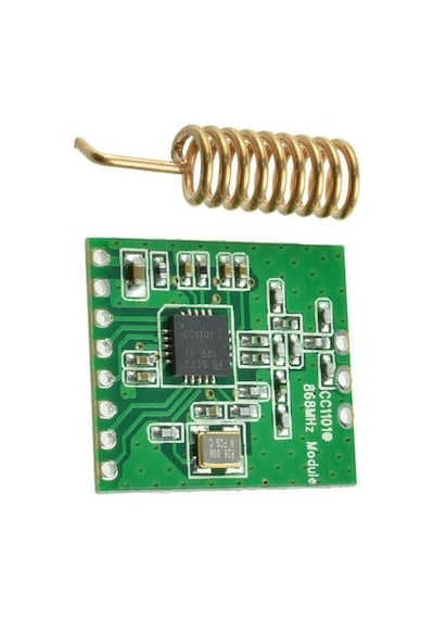 CC1101 868MHz Kablosuz Alıcı ve Verici Modülü (Antenli)