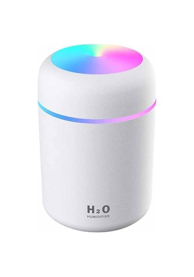 H-17 Renkli Led Işıklı Hava Nemlendirici - Sessiz Ve Etkili Nemlendirme