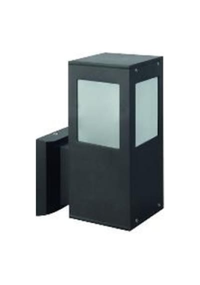 Horoz Çınar-3 90x170x150mm Plastik Ip44 E27 Bahçe Armatürü Siyah