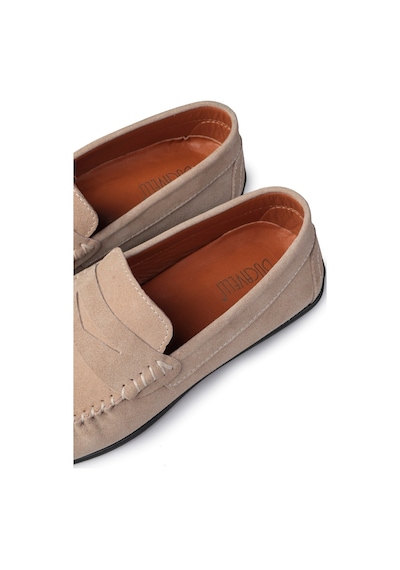 Naran Hakiki Deri Erkek Günlük Ayakkabı, Loafer Ayakkabı, Hafif Ayakkabı, Süet Ayakkabı