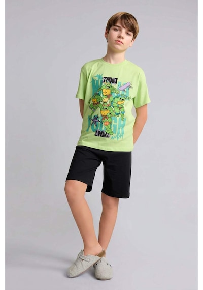 Defacto Nınja Turtles-retro Kısa Kollu Tişört Şort Alt 2li Pijama Takımı Erkek Çocuk H8008a826hsgn597 Yeşil-gn597 Defacto Nınja Turtles-retro Kısa Kollu Tişört Şort Alt 2li Pijama Takımı Erkek Çocuk H8008a826hsgn597 Yeşil-gn597