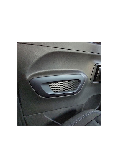 Peugeot Rifter İle Uyumlu Iç Trim Kaplama Sticker Set Fırçalı Siyah