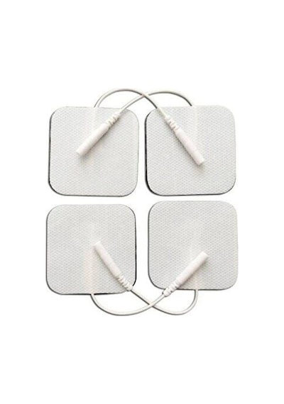 12 Adet Kablolu/soketli Tens Pedi Elektrodu 5x5cm Kare Igneli Tens Peti Tüm Cihazlara Uyumlu.