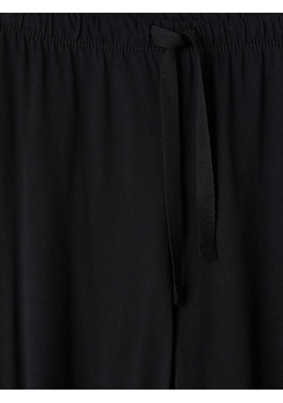 Lcw Dream Siyah Beli Lastikli Kadın Pijama Altı