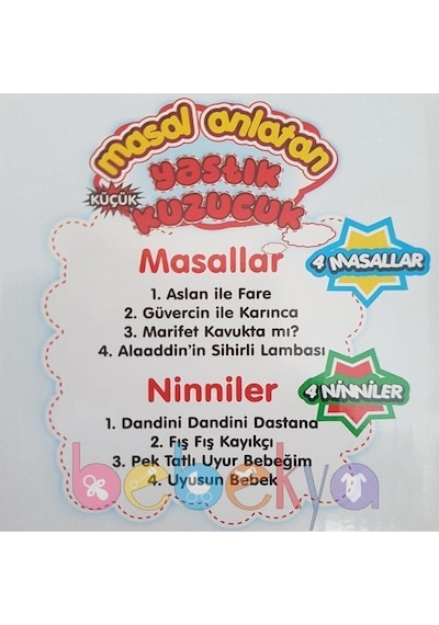 Toprock Masal Anlatan Yastık Kuzucuk Beyaz