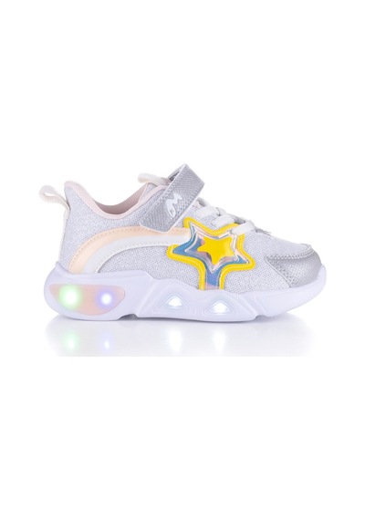 Marcokids Marco Kids Kız Çocuk Işıklı Ayakkabı Gümüş 26y315