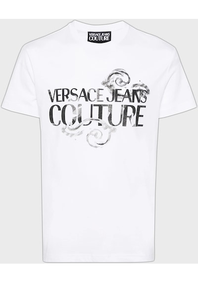 Versace Jeans Couture Erkek T Shirt 76gahg00 Cj00g 003 Beyaz