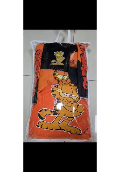Garfield Siyah Süper Set Dörtlü Servis Kılıfı + İkili Yastık Ve Kemer Kılıfı +vites Poları 83144597