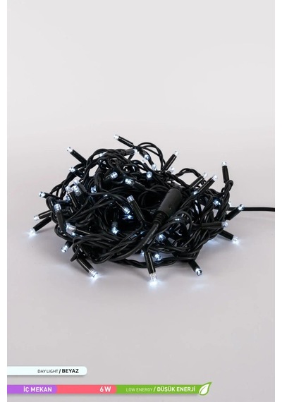 ACK 100 LED li Seri Eklenebilir LED Süsleme 6500K Beyaz Işık 220V