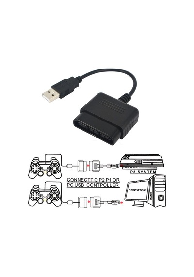 Playstation2 Oyun Kolu Usb Çevirici Playstation2 Usb Çevirici