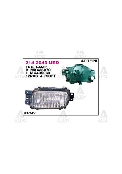 DEPO 214-2043L-UED Sis Lambası Sol- Mitsubishi Canter Fuso Fe589 05-