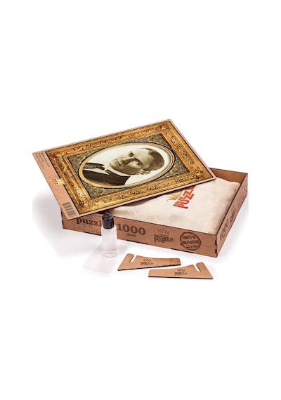 King Of Puzzle Atatürk Portre Ahşap Puzzle 1000 Parça
