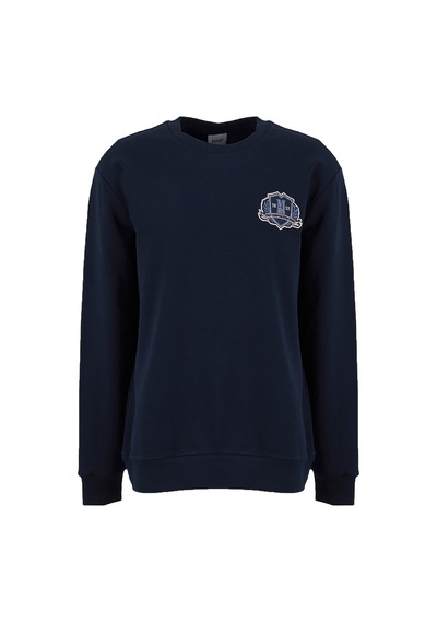 Mustang Lacivert Erkek Sweatshirt M6wm-swt1040