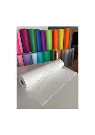 İnce Keçe Kumaş, 1mm Kalınlık, 100x100 Cm, Beyaz