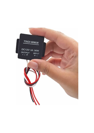 Ayna Dokunmatik Led Anahtar Dimmer Dc 12v 3a 36w Açma Kapama Akıllı Ev Aydınlatma Banyo Dekoratif