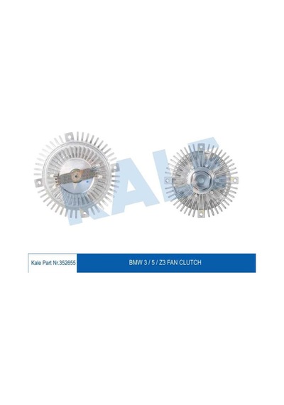 KALE OTO Radyatör 352655 Fan Termık Bmw 3 / 5 / Z3