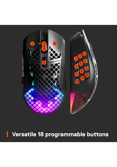 Steelseries Aerox 9 Wireless Gaming Mouse - Ultra Hafif Mmo/moba