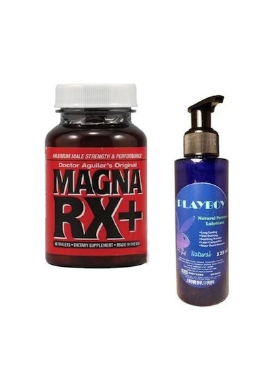 Playboy Hintohu Magna Supplement Erkekler İçin 60lı - Playboy Natural Personal Lubricant 125 Ml