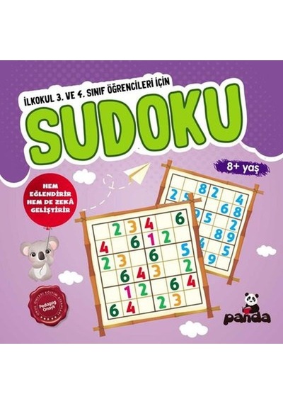 Sudoku 8+ Yaş - İlkokul 3. Ve 4. Sınıf Öğrencileri İçin - Fglt-752972