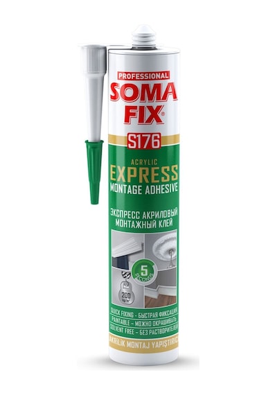 Somafix Çok Amaçlı Ekspres Montaj Yapıştırıcı - S176