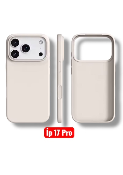 Apple Uyumlu iPhone 17 Pro Kılıf Kamera Çıkıntılı Yumuşak Silikon İçi Kadife Lansman Kapak . Taş Rengi Apple Uyumlu iPhone 17 Pro Kılıf Kamera Çıkıntılı Yumuşak Silikon İçi Kadife Lansman Kapak . Taş Rengi