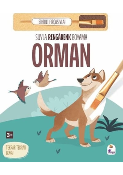 Suyla Rengarenk Boyama - Orman Sihirli Fırçasıyla - Zmff-867112