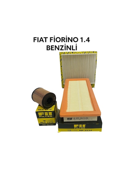 Fiat Fiorino 1.4 Benzinli Filtre Bakım Seti 2008-2019 Fil 426284688