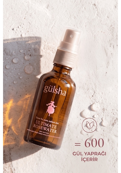 Gülsha Tam Gül Suyu 50 ML