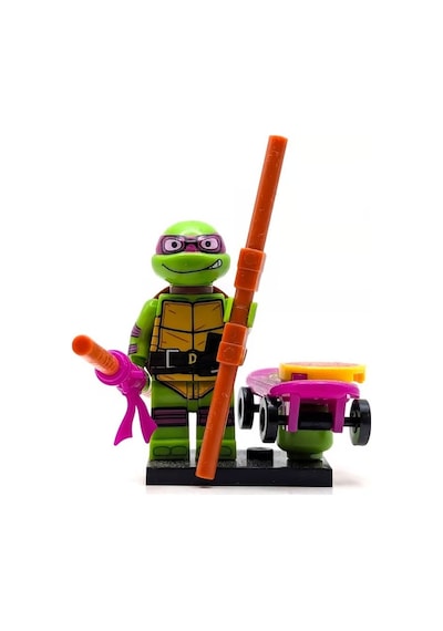 Cartoon Mini Figür Ninja Donatello A