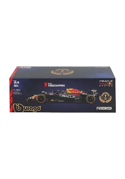 Bburago 1:24 Formula 1 Red Bull Rb19 Max Verstappen Die-cast Model Araba