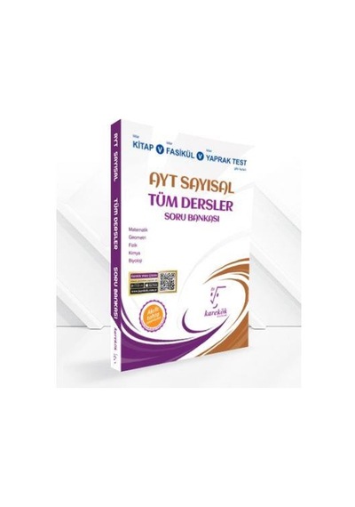 Karekök Yayınları Ayt Sayısal Tüm Dersler Soru  Bankası