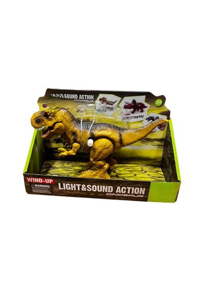 Sh40652 Kurmalı Işıklı Sesli Yürüyen Dinozor