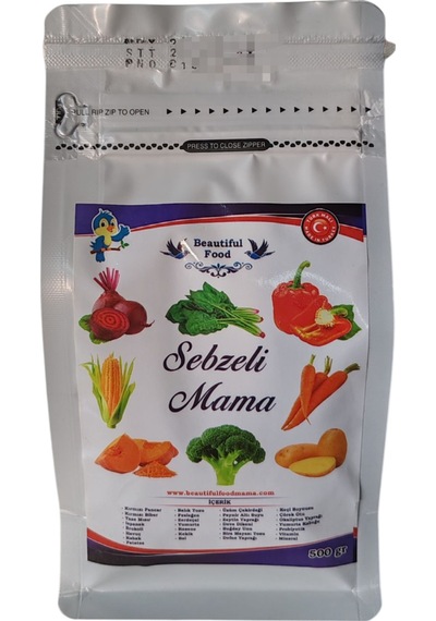 Beautful Food Mama 500 Gr Sebzeli Kuş Maması