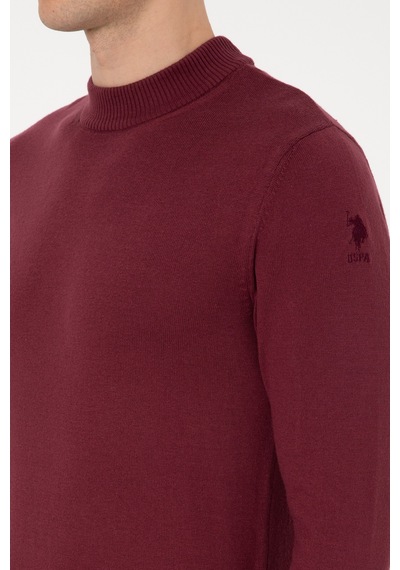 U.s. Polo Assn. Erkek Plum Kazak /triko 50307823-vr177 New Plum