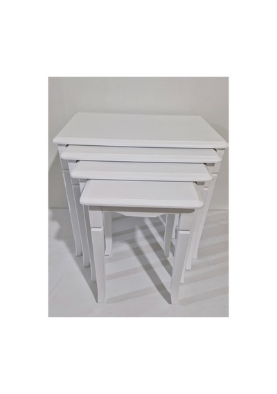 4 Lü Zigon Sehpa Mdf Bej