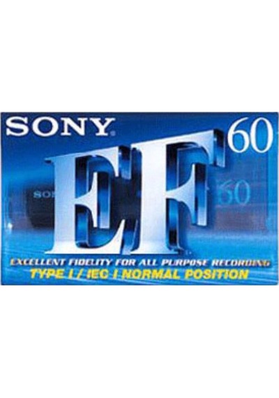 SONY EF60 BOŞ TEYP KASETİ 10'LU PAKET