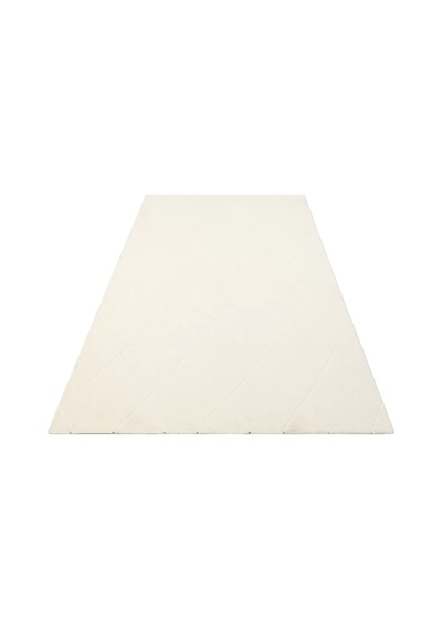 Eko Halı Missori Msr 03 White Modern Makina Halısı Beyaz