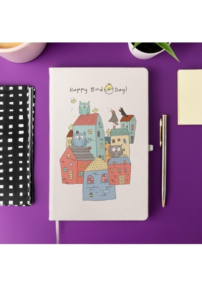 Birdday Not Defteri 13 Cm X 21 Cm Ölçülerinde 100 Yaprak Çizgili Defter