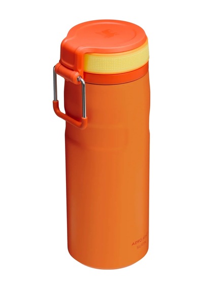Stanley The Iceflow Aerolight Twist Flip Termos 0.47 Lt 16 Oz - Goldenrod Coral Turuncu