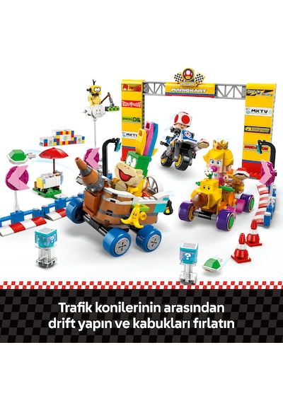 LEGO® Super Mario™: Mario Kart™ – Baby Peach ve Grand Prix Seti 72036 - 8 Yaş ve Üzeri Çocuklar için Oyuncak Yapım Seti (823 Parça)