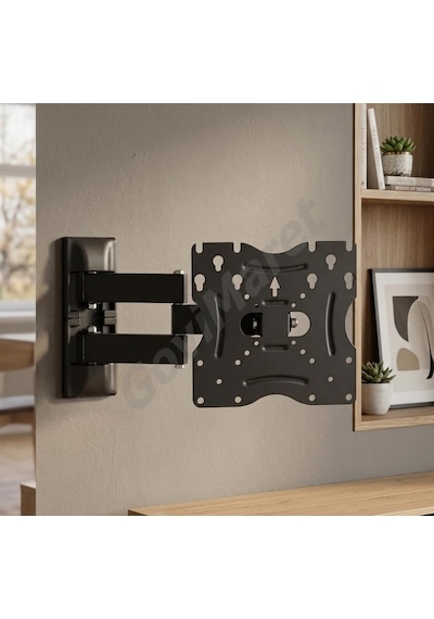 Hareketli Metal Tv Askı Aparatı, 32 İnç Ve 43 İnç Arası Ekranlara Uyumlu, Tüm Markalar İle Uyumlu, Televizyon Duv