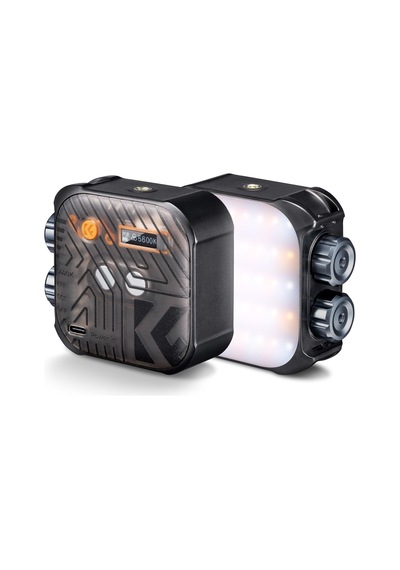 K&f Concept Bi-color Pocket-size Led Video Light Black Mini Bi-color Video Işığı